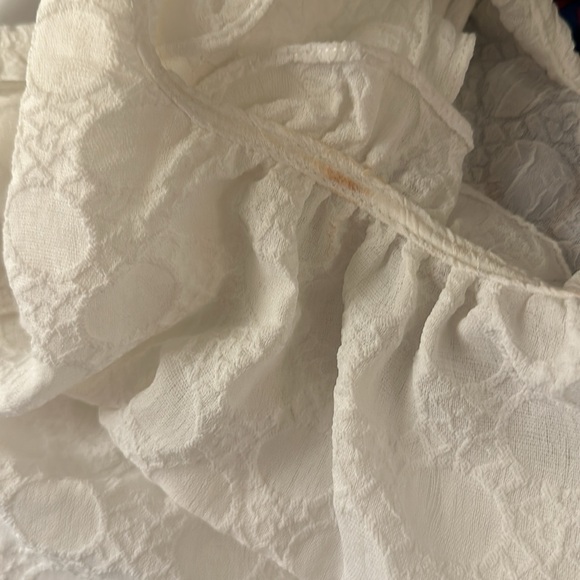 THML Ruffle Sleeve Top White - Picture 4 of 4